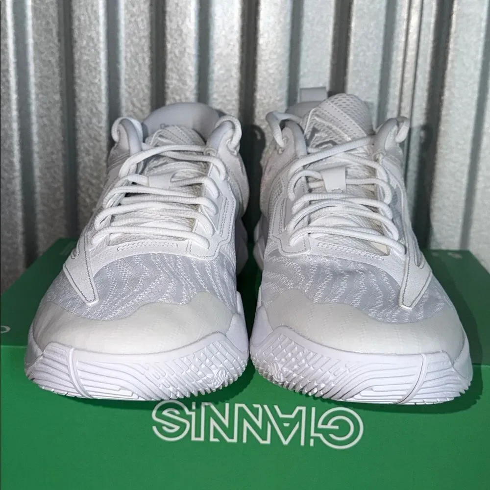 Nike Giannis Immortality 3 Triple White DZ7533-102 Men’s Size 12